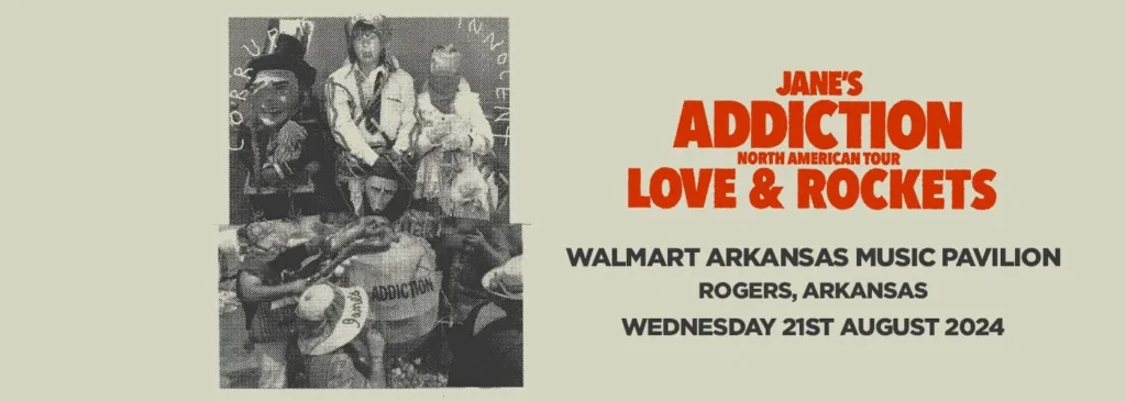 Jane's Addiction & Love and Rockets at Walmart AMP